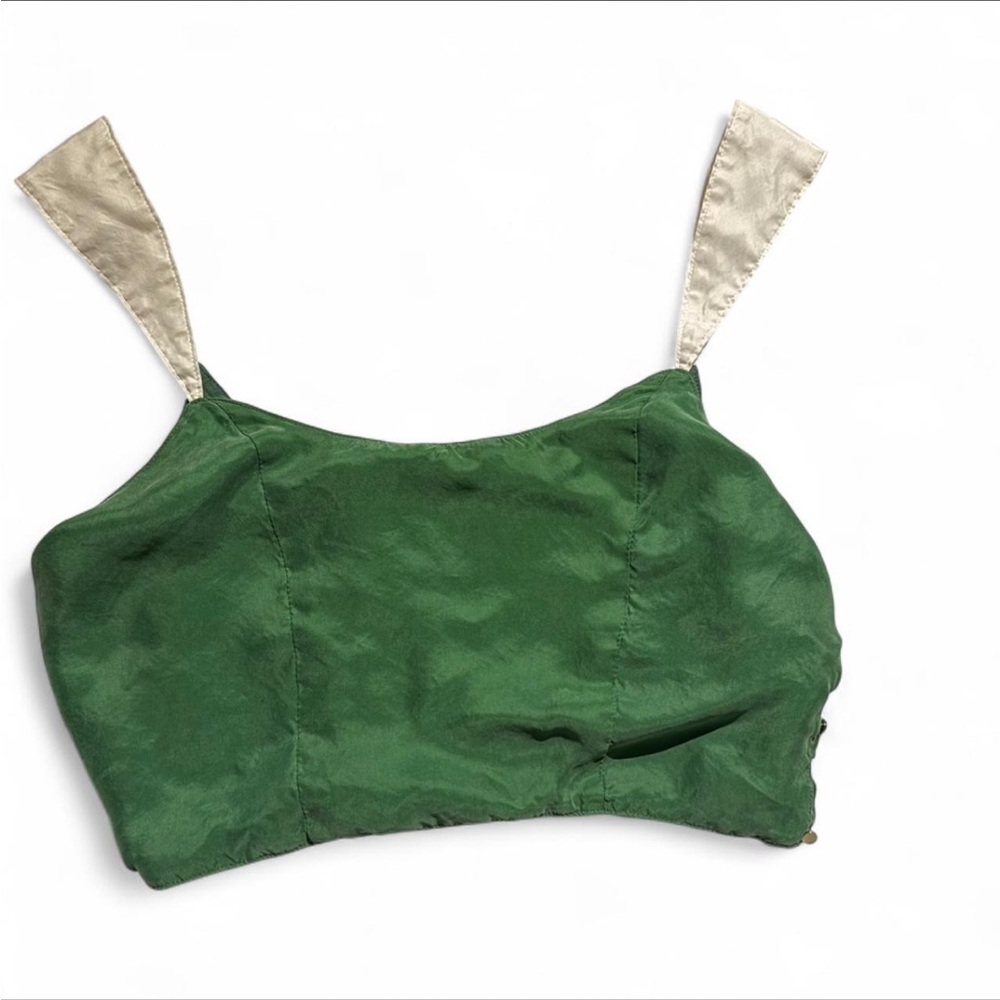 Sancia Green Women's Crop Top
